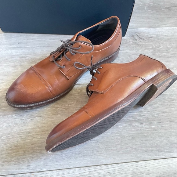 Cole Haan Men's Brown Leather Shoes Grand 360 Size 9 - Picture 5 of 7
